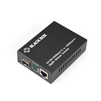 Pure Networking Gigabit Ethernet (1000-Mbps) Media Converter - 10/100/1000-Mbps Copper to 1000-Mbps Fiber SFP