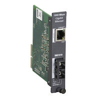 HDMCS II Gigabit Ethernet (1000-Mbps) Managed Media Converter - 1000-Mbps Copper to 1000-Mbps Singlemode Fiber, 1310nm, 10km, SC