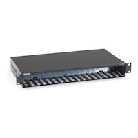 MultiPower Miniature Rackmount Power Tray - 18-Slot, AC Power, Mini Media Converters