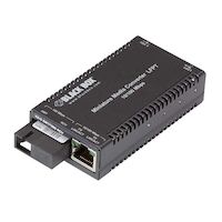 MultiPower Miniature Fast Ethernet (100-Mbps) Media Converter - 10/100-Mbps Copper to 100-Mbps Simplex Singlemode Fiber, 1310/1550nm, 20km