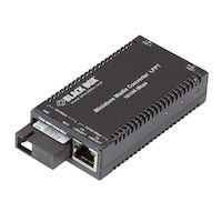 MultiPower Miniature Fast Ethernet (100-Mbps) Media Converter - 10/100-Mbps Copper to 100-Mbps Simplex Singlemode Fiber, 1550/1310nm, 20km