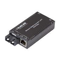 MultiPower Miniature Fast Ethernet (100-Mbps) Media Converter - 10/100-Mbps Copper to 100-Mbps Multimode Fiber, 850nm, 2km