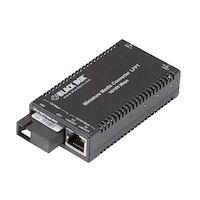MultiPower Miniature Fast Ethernet (100-Mbps) Media Converter - 10/100-Mbps Copper to 100-Mbps Simplex Singlemode Fiber, 1310/1550nm, 2km
