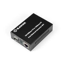 Pure Networking Fast Ethernet (100-Mbps) Media Converter - 10/100-Mbps Copper to 100-Mbps Fiber SFP