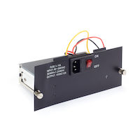 Pure Networking Power Supply - Left, Copper to Fiber Media Converter Chassis