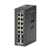 LIG1000 Series Gigabit Ethernet (1000-Mbps) Extreme Temperature Managed Switch - 10/100/1000-Mbps Copper RJ45, 100/1000-Mbps SFP