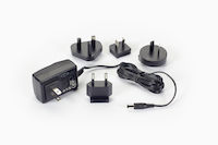 LMM100 Series Spare Power Supply - Wallmount with International Clips, 5-VDC, 1.2 Amp