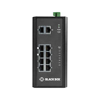 LPH3100 Series Gigabit Ethernet (1000-Mbps) Extreme Temperature PoE+ Switch - (8) 10/100-Mbps Copper RJ45 PoE+, (2) 10/100/1000-Mbps Copper RJ45