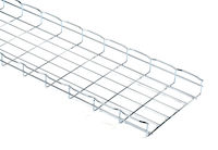 Basket Tray Section - 2-in. H x 10-ft. L x 12-in. W, Steel, 3-Pack