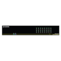 Secure KVM Switch, NIAP 3.0 Certified - 16-Port, Single-Monitor, DVI-I, PS2, USB, Audio, CAC