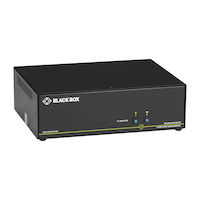 Secure KVM Switch, NIAP 3.0 Certified - Dual-Monitor, DisplayPort 4K30, USB, Audio, CAC