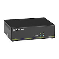 Secure KVM Switch, NIAP 3.0 Certified - Dual-Monitor, DisplayPort 4K30, USB HID, Audio
