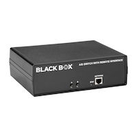 CAT6 A/B Switch - Latching RJ45 Remote Controlled Ethernet RS232, Dry Contact