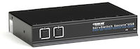 Secure Single-Monitor DVI-I USB KVM Switch - EAL4+, EAL2+, Certified
