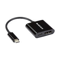 USB-C Adapter - USB-C to DisplayPort Adapter with PD Charging, 4K60, HDR, HDCP 2.2, 60W (20V 3A), DP 1.2 Alt Mode