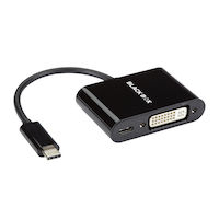 USB-C Adapter - USB-C to DVI Adapter with Power Delivery, 1080p @ 60Hz, 60W (20V 3A), DP 1.2 Alt Mode