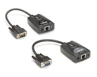 Mini CATx VGA Extender Kit with Video Equalization Adjustment